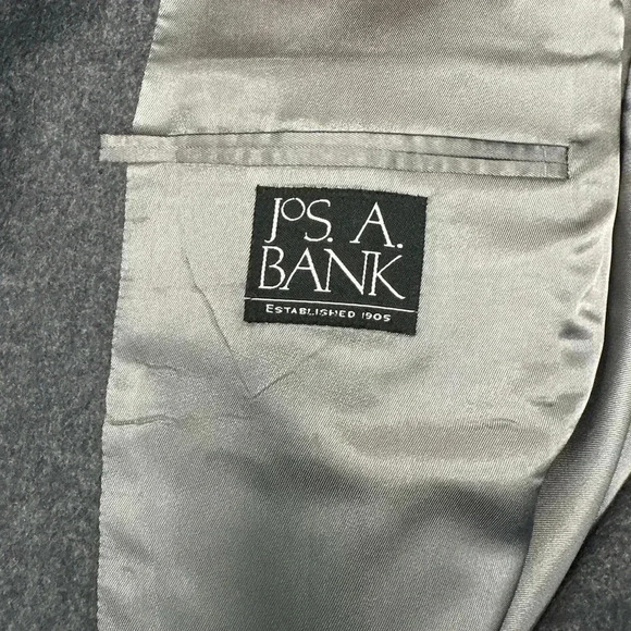 Jos A Bank Men’s Gray 100% Camel Hair Gordon Blazer Sport Jacket/ Coat, Size 42 - Picture 10 of 12